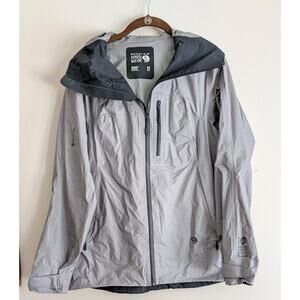 Mountain Hardwear Exposure 2 Jacket GoreTex Paclite Stretch Hood Anorak Womens M